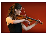 Marley Erickson, violinist